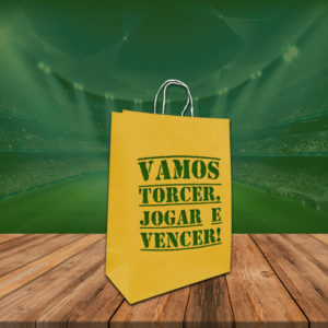 Sacolas personalizadas para a Copa do Mundo